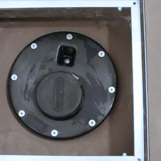 waback-rsd-installed-with-alarm-feature-in-basement-uk WaBack RSD non-return valve with alarm installed in basement
